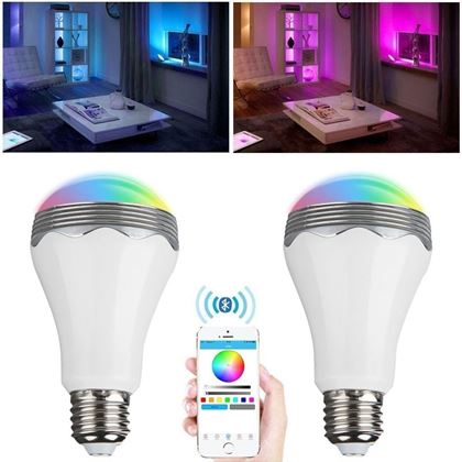 Inteligentní led žárovka s bluetooth