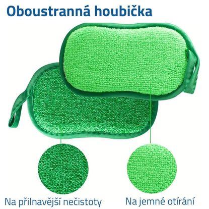 Pratelná houbička z mikrovlákna