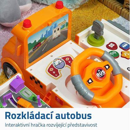 Obrázek z Interaktivní rozkládací autobus s volantem