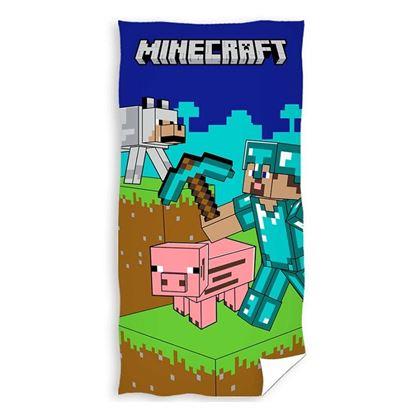 Obrázek Dětská osuška - Minecraft postavy