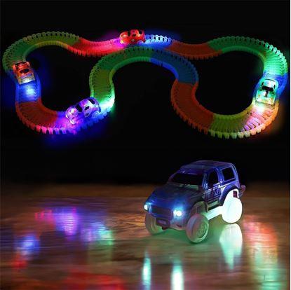 Obrázek Svítící autodráha