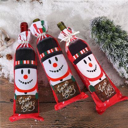 Obrázek Vánoční obal na láhev