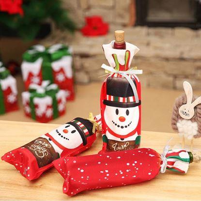 Obrázek Vánoční obal na láhev