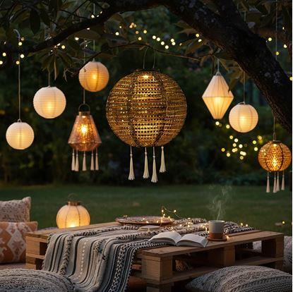 Obrázek Dekorativní solární světlo lampion