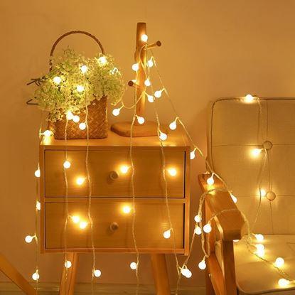 Obrázek LED světelný řetěz malé žárovky
